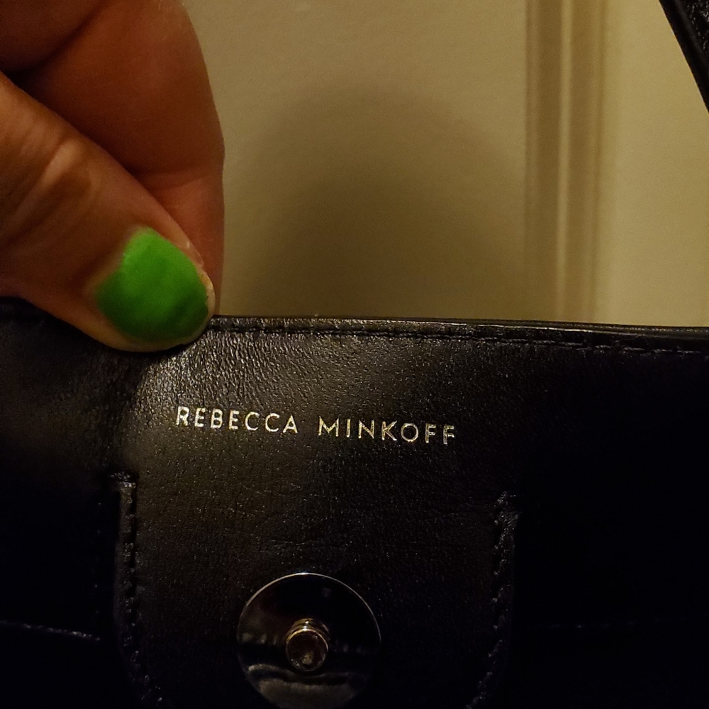Rebecca Minkoff   black quilted  leather bag - Picture 4 of 10